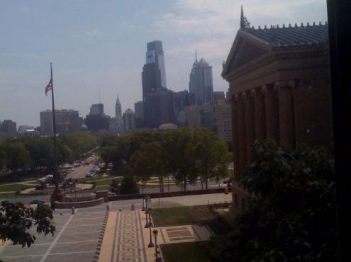 11-08-2010  Room with a view, Philadelphia Museum of Art