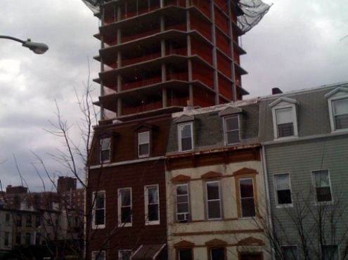 28-02-2009  Hochhaus: Progress in Hall Street