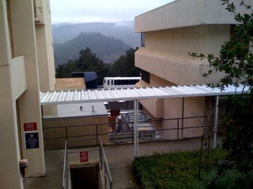 09-02-2009  St. Helena Advent Hospital in St Helena California, view of Napa 
Valley